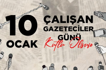 10 Ocak Çalışan Gazeteciler Günü kutlu olsun.