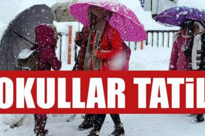 ilçemizde Eğitime 1 Gün Ara Verildi.