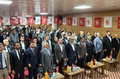 Yeniden Refah Partisi Çağlayancerit ilçe Kongresi yapıldı.