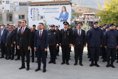 ÇAĞLAYANCERİT'TE 10. KASIMI SAYGIYLA ANDIK.